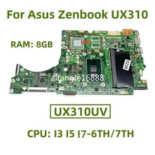 UX310UV for Asus Zenbook UX310 motherboard CPU: I3 I5 I7-6TH/7TH UMA RAM: 8GB
