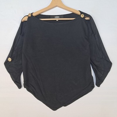 Versace Womens Black Jersey Size XL
