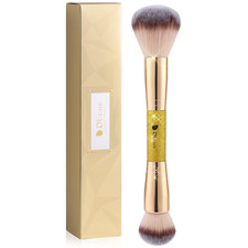 Foundation Powder Brush Double Ended Blush Makeup Brushes, Duo Bronzer Blush Ide