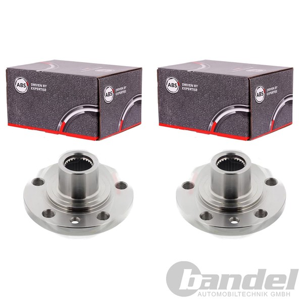 2X A.B.S Radnabe Vorne Beidseitig Passend FüR CitroËN C8 Evasion Jumpy Fiat Scud-image
