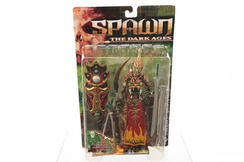 McFarlane MANDARIN SPAWN Dark Ages The Scarlet Edge Figure New & Sealed 1999