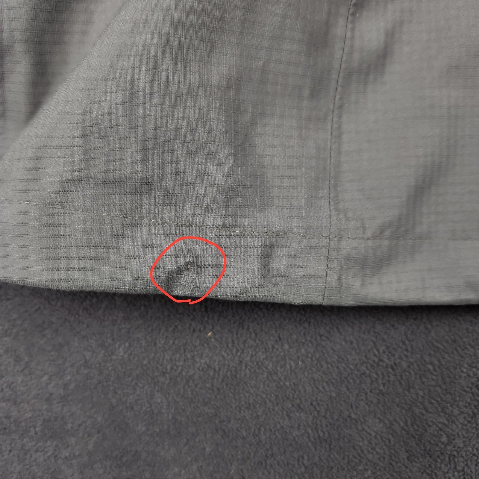 Patagonia All Time Shell Jacket Womens Small Gray Rain Coat Waterproof 27185 thumbnail 3