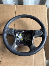 14-19 Silverado Tahoe Yukon Black Leather Steering Wheel With Heat Oem 84483799