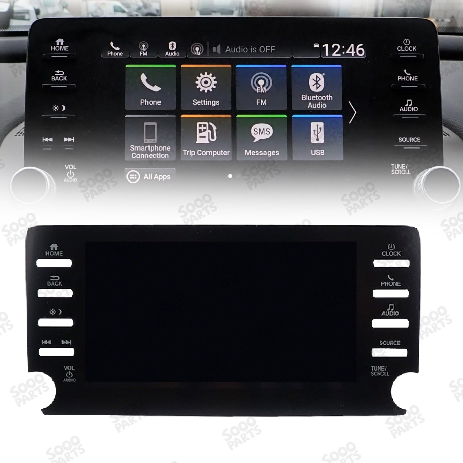 8" Radio LCD Display Touch Screen For 2018-2022 Honda Accord 39710-TVA-A110-M1