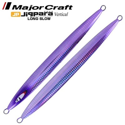 MAJOR CRAFT Slow Jigging Metal Lure Jigpara Vertical Long Slow 400g Keimura UV