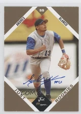 2003 Just Minors Just Rookies Gold Auto 1/100 Andres Blanco #8 Auto 0q3