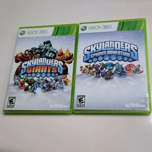 Skylanders Spyro's Adventure & Giants Xbox 360 CIB Tested Not For Resale Lot