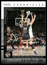 Caitlin Clark 2025 Panini Caitlin Clark Chronicled #4 Indiana Fever