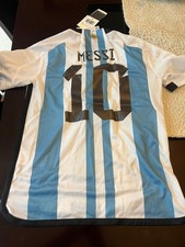 Adidas Argentina Jersey World Cup 2022 Home Men's Authentic Soccer HF2158