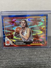 2025 Topps Chrome Mcdonald's Alexandra Eschmeyer Blue RayWave Refractor XRC