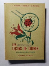 Les spécimen leçons de choses | A. Godier S. Moreau M. Moreau | Bon état
