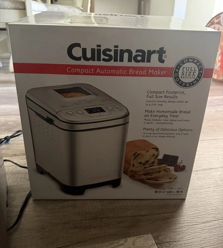 Cuisinart CBK-100 Compact Automatic Bread Maker - Silver