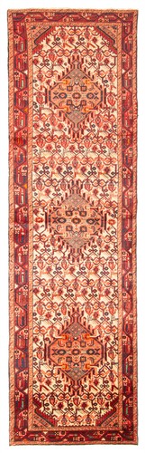 Vintage Hand-knotted Runner Rug 2'6" x 8'8" Traditional Oriental Wool Carpet