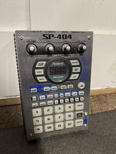 Roland SP-404 Portable Power Sampler Silver with CF Card