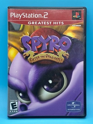 Spyro: Enter the Dragonfly GH (Sony PlayStation 2, 2002) PS2 Complete w/Manual