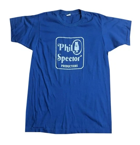 Phil Spector Productions T Shirt Size L Vintage vintage concert t-shirt, vintage, single stitch, B+ condition