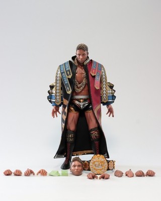 Kazuchika Okada NJPW Super 7 Action Figure New Japan Pro Wrestling Complete