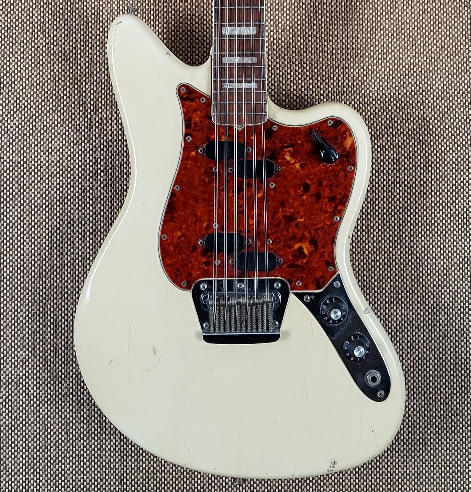 Fender Electric XII 1966 100% Original Custom Color Olympic White (299)