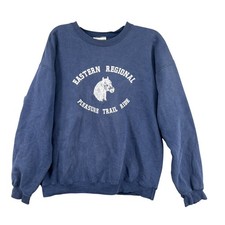 VTG Hanes Eastern Regional Trail Horse Sweatshirt Size M Equestrian Y2K Unisex