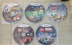 Wii U Lot Of 5 Lego Edition Disc Only