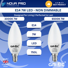E14 LED Candle Light Bulbs 7W Warm White / Cool White – Energy Efficient Lamps🔥