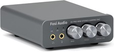 Fosi Audio K5 Pro Gaming DAC Headphone Amp USB C Optical Coax RCA 3.5mm