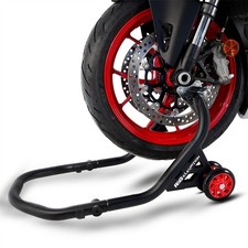 R&G Workshop Paddock Stand Black Front Ducati Scrambler - Flat Track Pro 2019