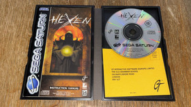 Hexen Sega Saturn Game Complete With manual Slight chip to case