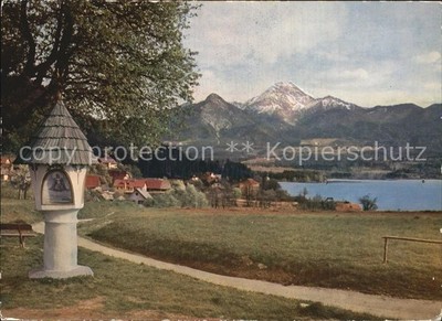 Egg Faakersee Bildstock Wanderweg Alpen