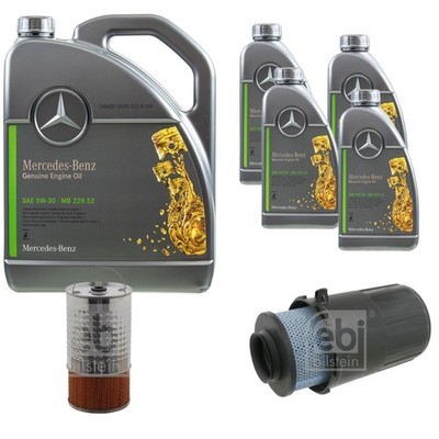FEBI Inspektionspaket 9L MB 229.52 Genuine Engine 5W-30 für Mercedes-Benz T1