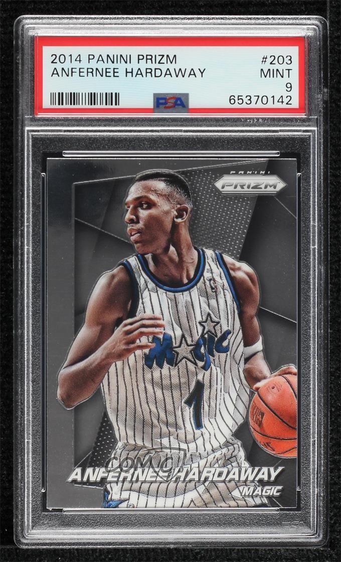 2014-15 Panini Prizm Anfernee Hardaway #203 PSA 9 MINT 0h5h