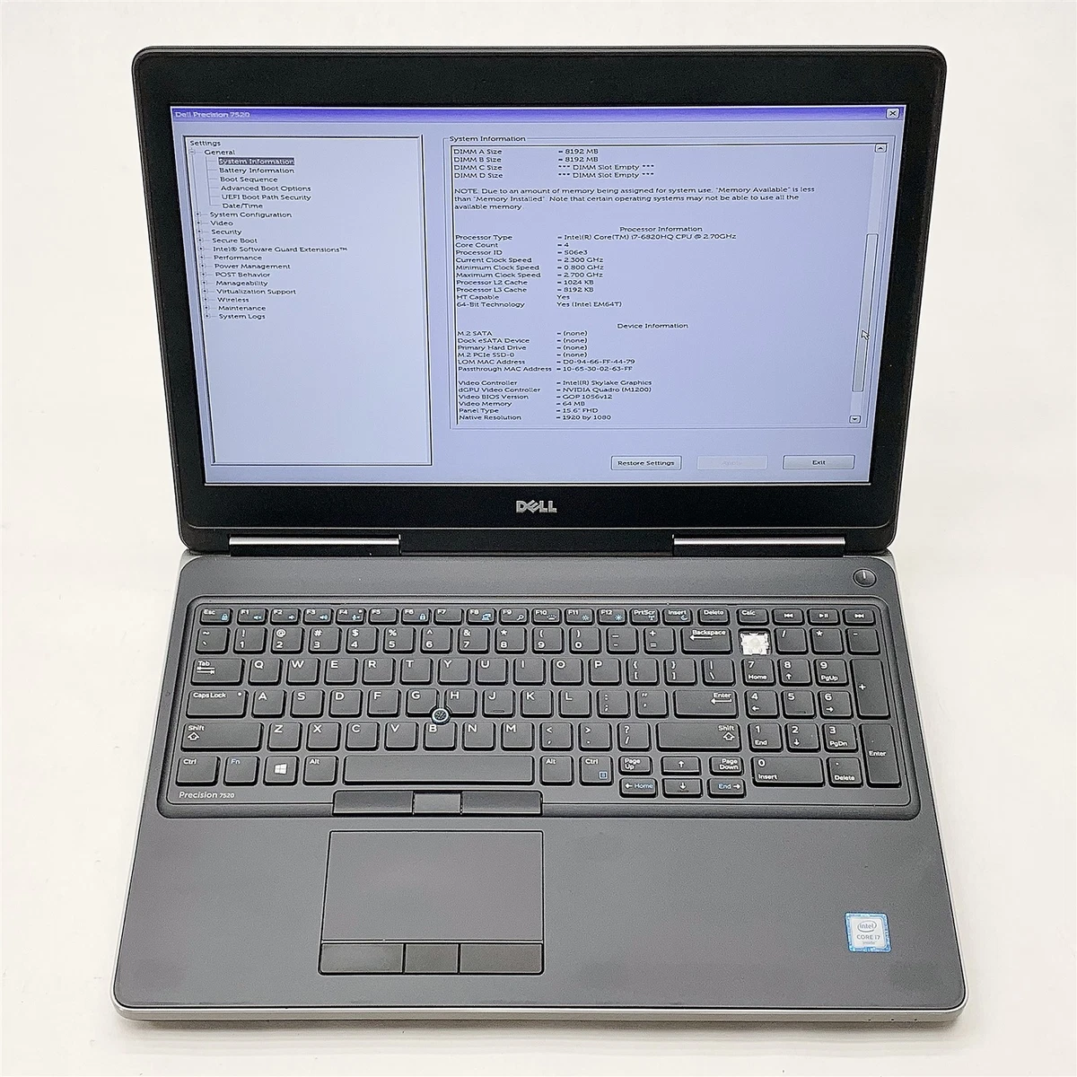 Dell 7520 for sale | eBay
