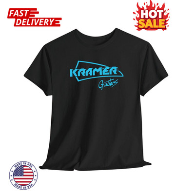 SALE HOT Kramer Guitar Inspired T-Shirt Unisex Graphic Size S to 5XL Made In USA