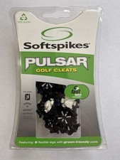 Softspikes PULSAR Fast-Twist Golf Cleats 17 Count Black Replacement Spikes