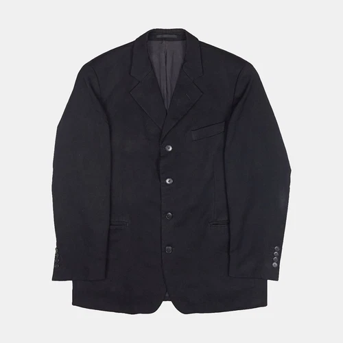 SAINT LAURENT (YSL) Giacca tuta Yves Saint Laurent taglia 50 uomo nero lana