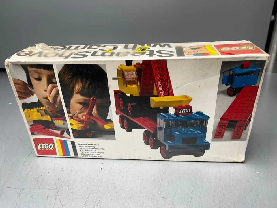 LEGO Systems LEGOLAND 730 Steam Shovel with Carrier VINTAGE 1973 - Image 2 of 3