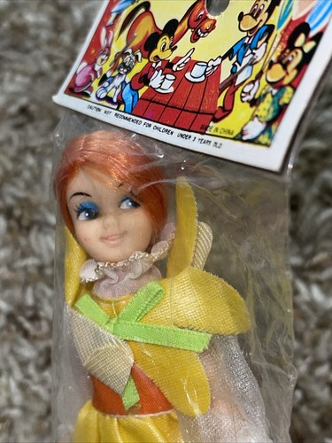 4.5” Fairy Faerie Doll In Sealed Package Miniature - Picture 5 of 5