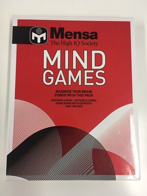 Mensa High IQ Denkspiele Maximieren Gehirnleistung Puzzle Bundle Pack