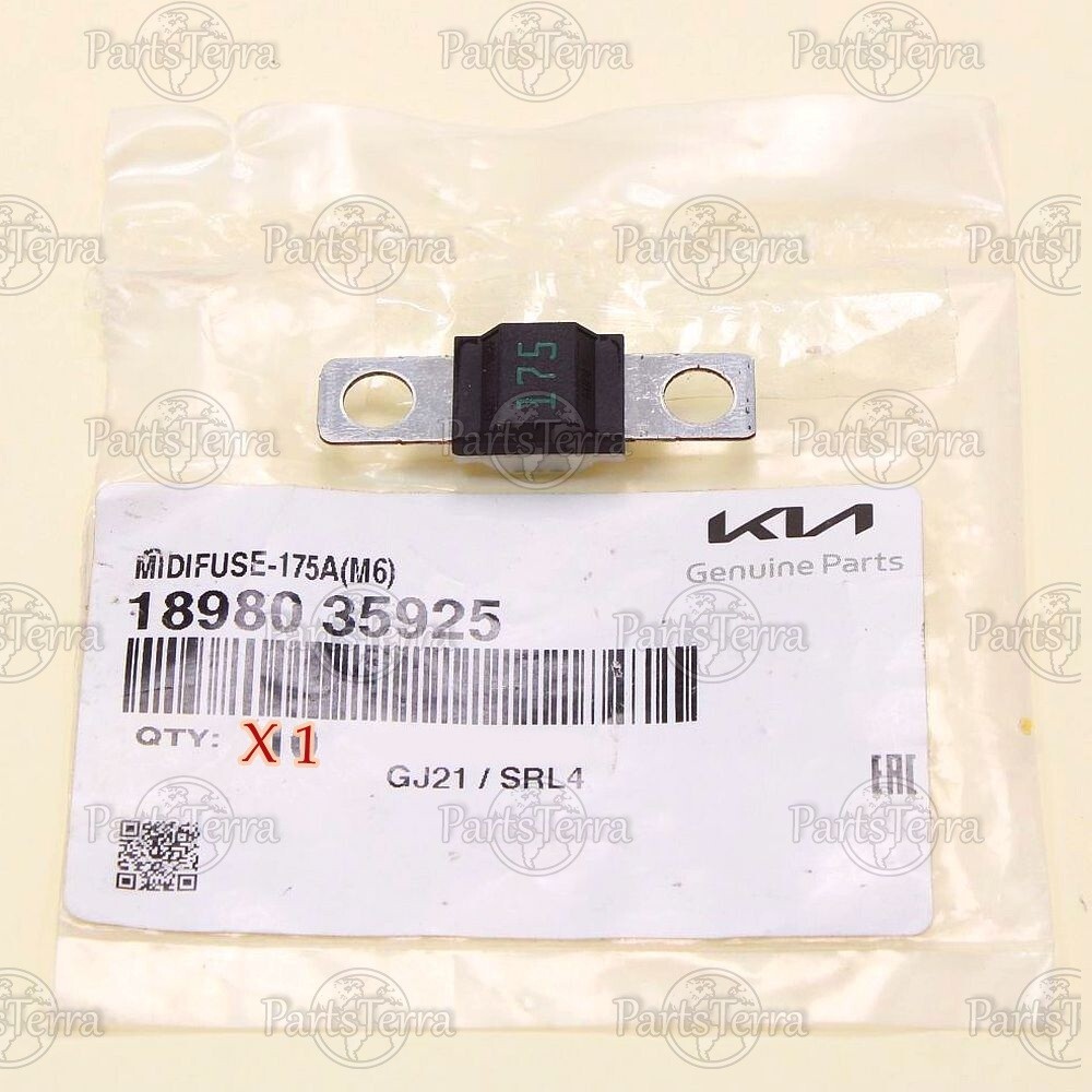 2011 kia sorento cigarette lighter fuse 18980-35925 New Genuine OEM 2011–2013 Kia SORENTO Electrical Midi Fuse 175A  (M6)