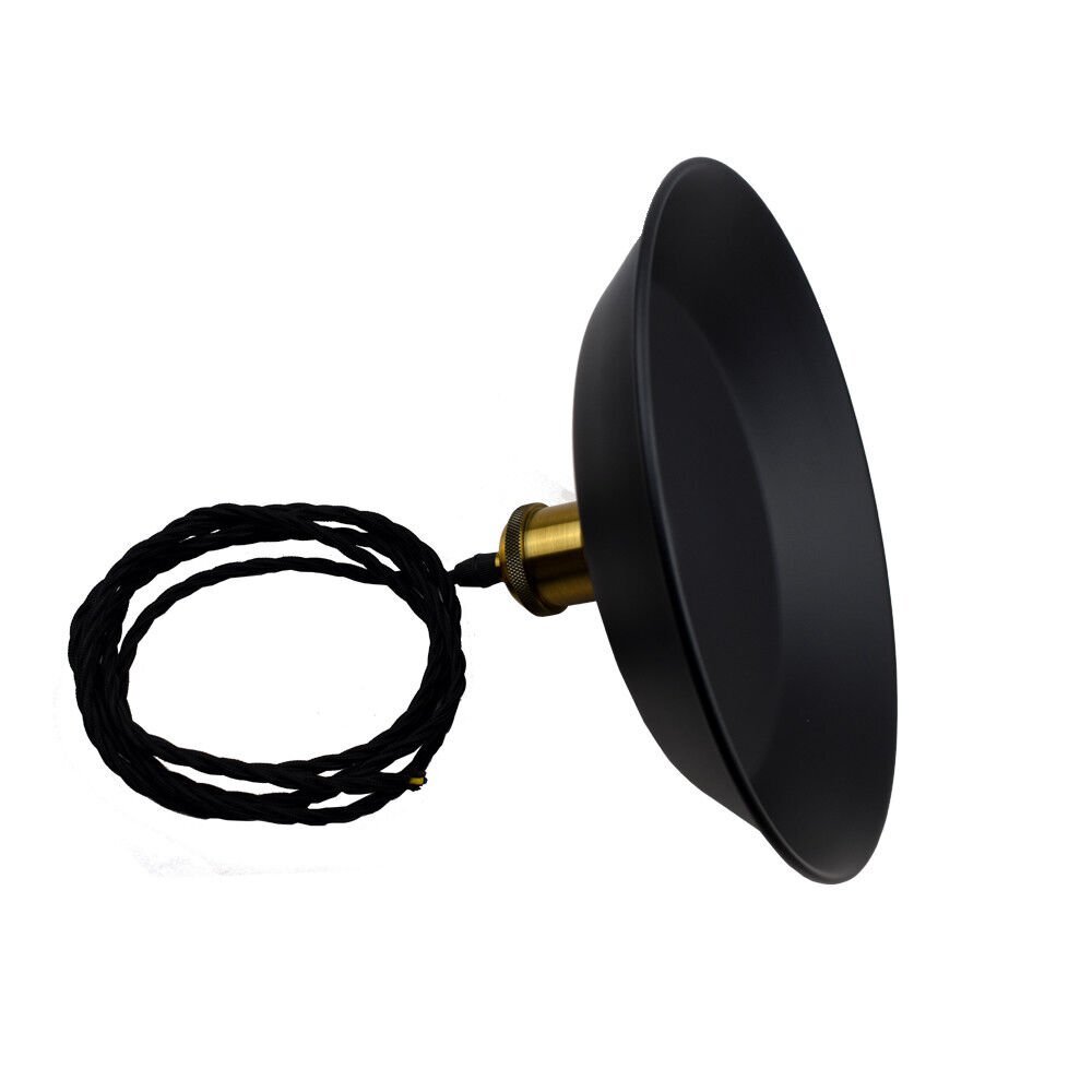 Vintage Industrial Pendant Light Modern Hanging Retro Wavy Shade