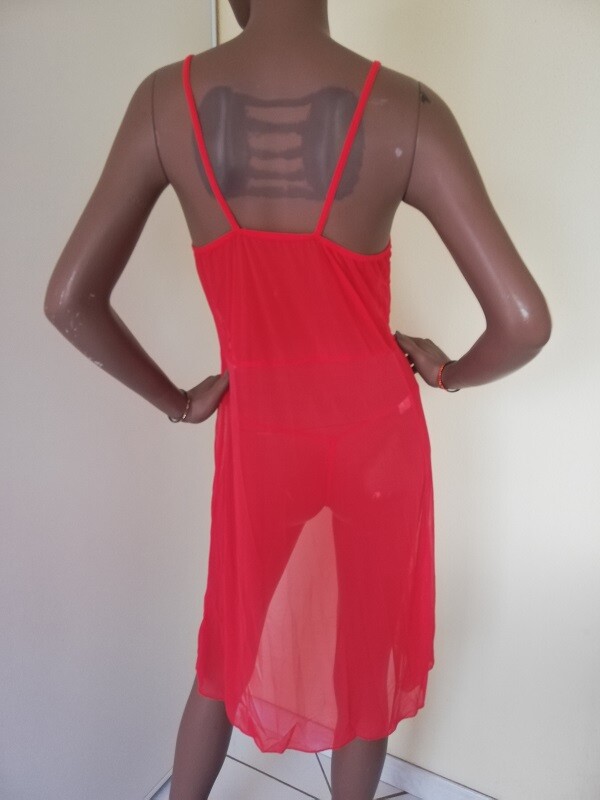 Nuisette Rouge Zexi Nice Taille XXL Femme Neuf Avec Étiquettes