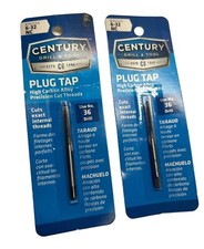 Century Drill  Tool 95004, 6-32NC Plug Tap LOT OF 2  SALE 