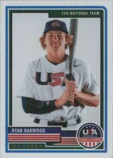 2023 Stars & Stripes Opti-Chrome #29 Ryan Harwood USA Baseball 15U National Team