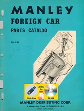 Manley Foreign Car Parts 1966 Vintage Catalog PDF USB Flash Drive