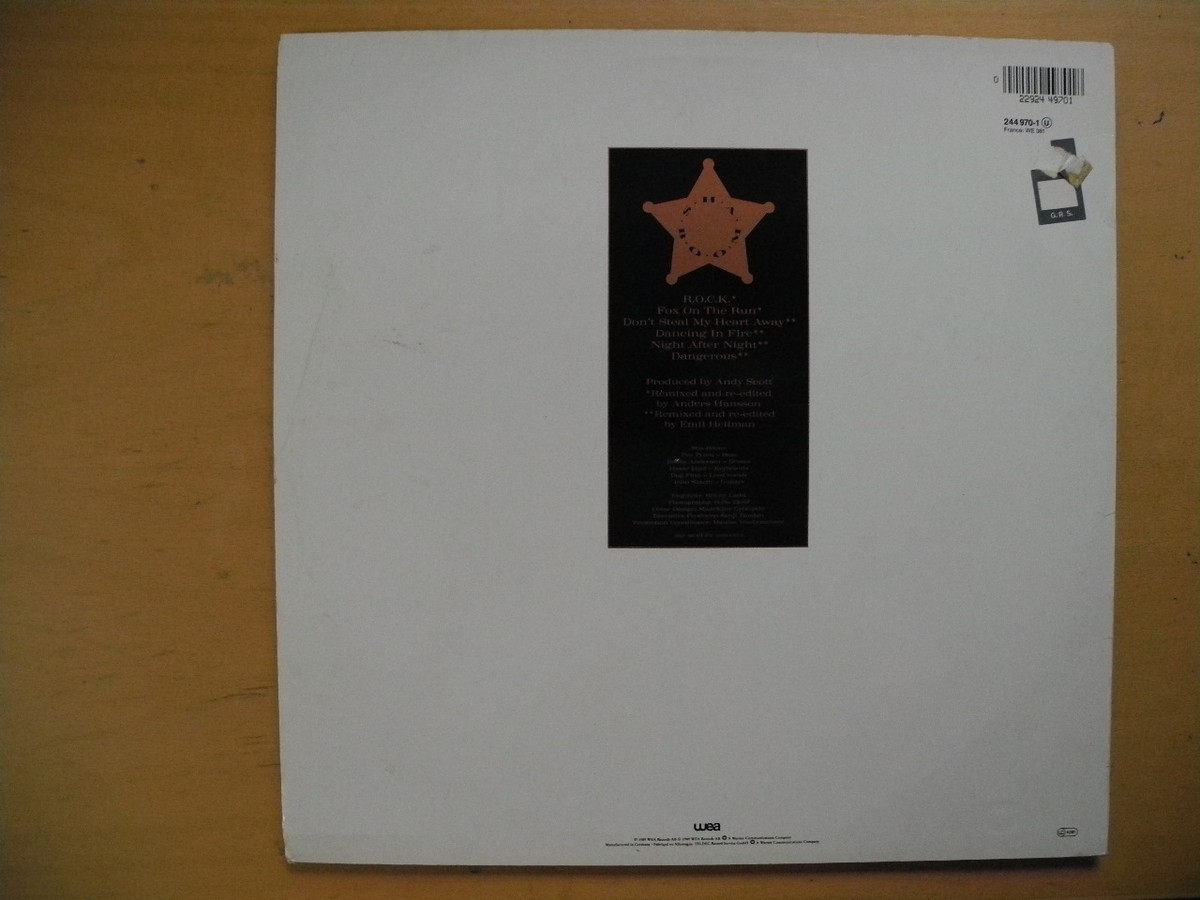 SHA-BOOM Dancing In Fire - The Remix Album LP 1989 Sweden AOR Dag