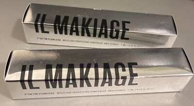 2x Il MAKIAGE LONG LASTING WEAR PERFECTING CONCEALER  3.5 0.23 OZ