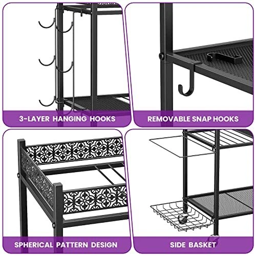 Yoga Mat Storage Rack, Home Gym Storage Rack Yoga Mat Holder,  Workout Storage