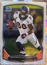 2014 Bowman Chrome Demaryius Thomas #90 Denver Broncos