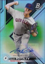 2019 Bowman Platinum Top Prospects Auto #TOP-41 - Alex Royalty Rookie