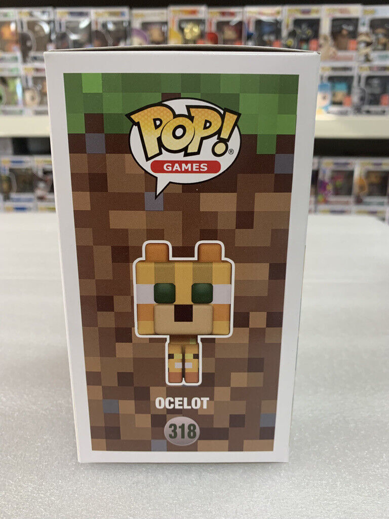 FUNKO POP! Games: Minecraft - OCELOT (318) Collectible Figure - NEW